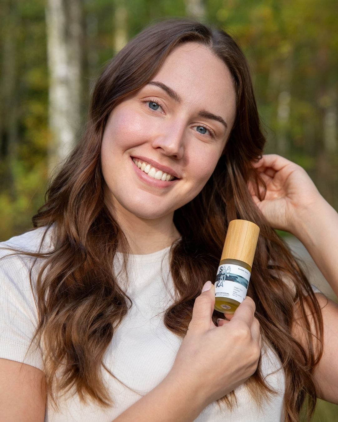 Argan Sea Buckthorn Hair Oil for Dry and Treated Hair, 100% Natural & Vegan, 30 ml