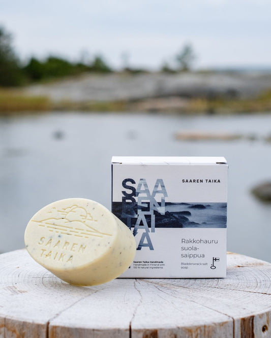Bladderwrack Salt Soap – Balances Skin Microbiota & Supports the Microbiome, UNISEX, 100% Natural, Vegan