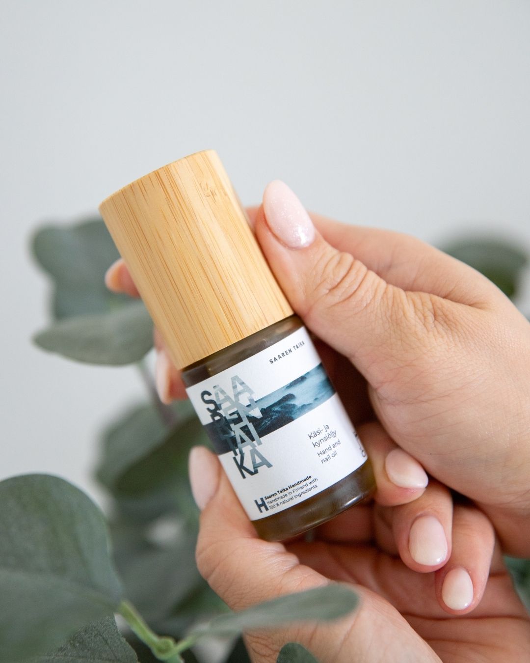 Hand and Nail Oil, for dry hands and brittle nails, 100% natural, vegan, 30 ml