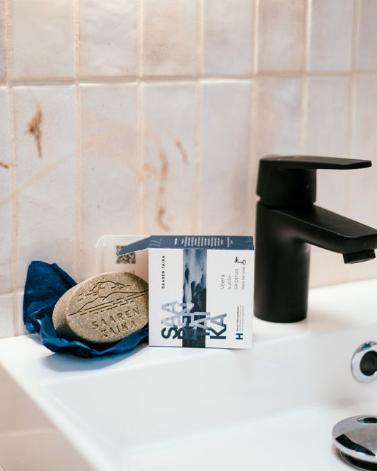 Veera Salt Soap, suitable for atopic skin, itchy skin, acne skin, 100% natural, vegan