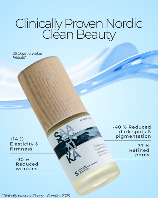 Nordic Clean Beauty Meets Science, The Anti-Age Serum with Clinically Proven Efficacy