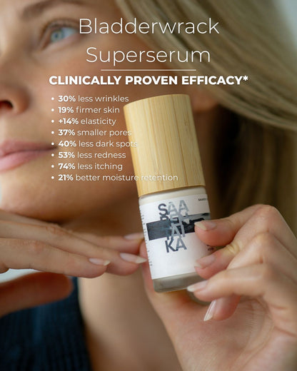Bladderwrack Super Serum – Firming, Smoothing & Brightening Serum for Mature Skin, also suitable for Atopic, Rosacea-Prone & Blemish-Prone Skin, UNISEX, 30 ml