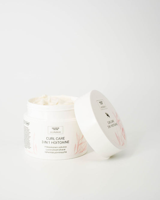 Curl Care 3 in 1 Conditioner for Curly Wavy and Dry Hair, Curly Girl Method Approved