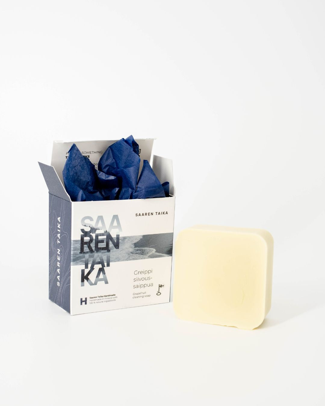 Grapefruit Cleaning Soap Bar for All Household Surfaces, Dishwashing and Laundry