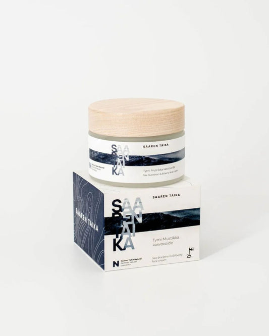 Sea Buckthorn Bilberry Face Cream with Natural Retinal for Wrinkles, Dullness and Loss of Firmness