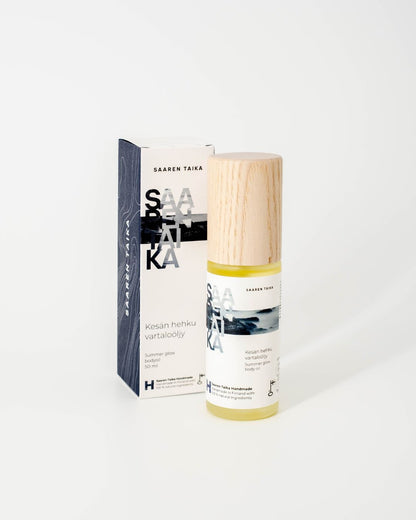 Summer Glow Body Oil, divinely scented, fast-absorbing dry oil for body, 100% natural, vegan, 50 ml