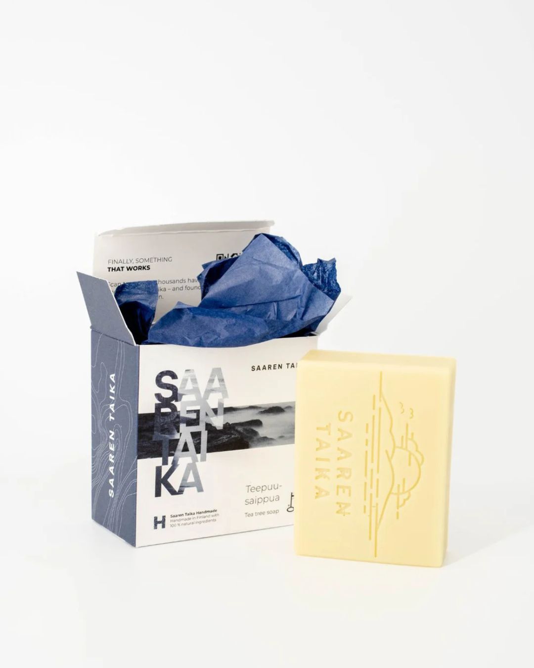 Tea tree soap, Balances Skin Microbiota & Supports the Microbiome, for all skin types, including itchy and acne-prone skin, UNISEX, 100% Natural, Vegan